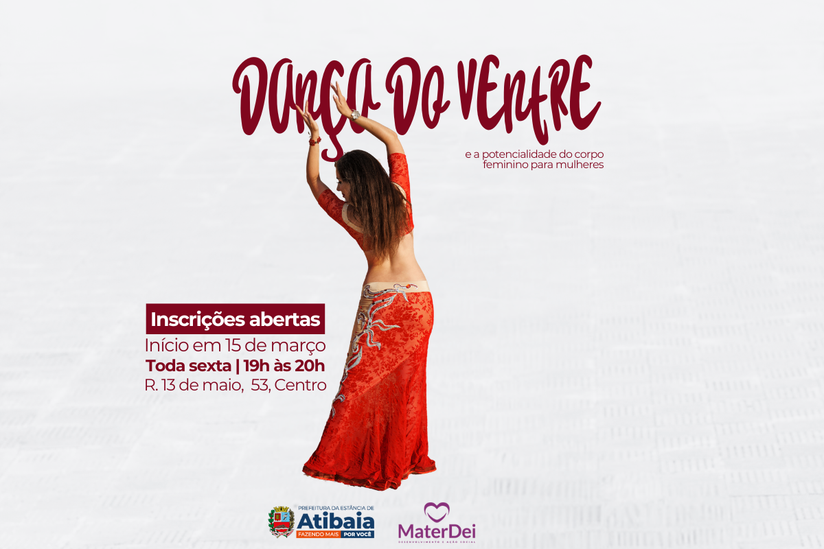 Prefeitura promove curso gratuito de Dança do Ventre em Atibaia